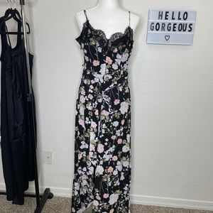 Women’s black maxi dress